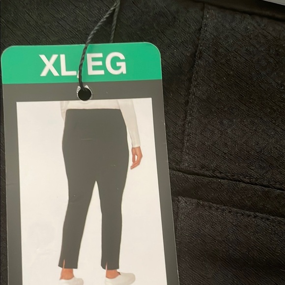 Mario Serrani Black Dress Pants Classic Style - Picture 2 of 3